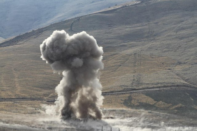 571st Sapper Company conducts demolition training