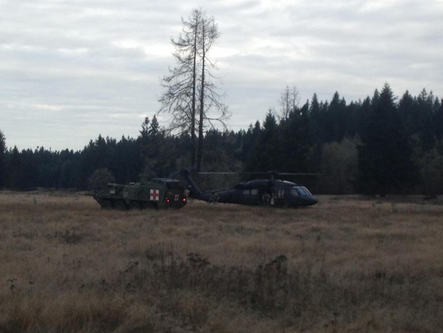 Medics, helicopter crew train to save lives