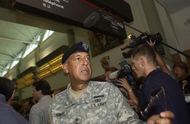 Commander of Joint Task Force Katrina