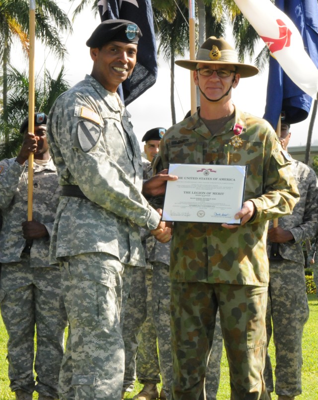 US Army Pacific's first Australian General Bids Good Day