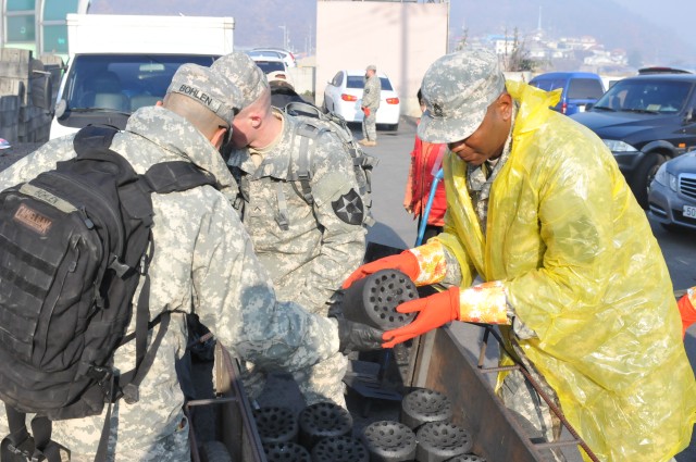 Thunder Soldiers heat houses with warm hearts