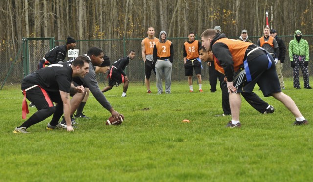 Annual Turkey Bowl brings the Dragoons of 1st Sqdn, 2 CR together in friendly competition