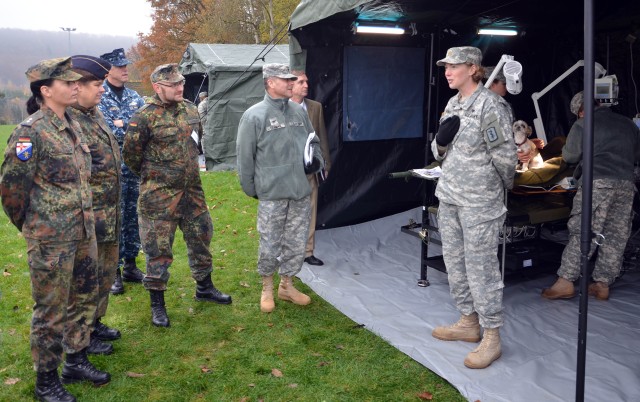 U.S., German military medical leaders meet to discuss increased partnership opportunities