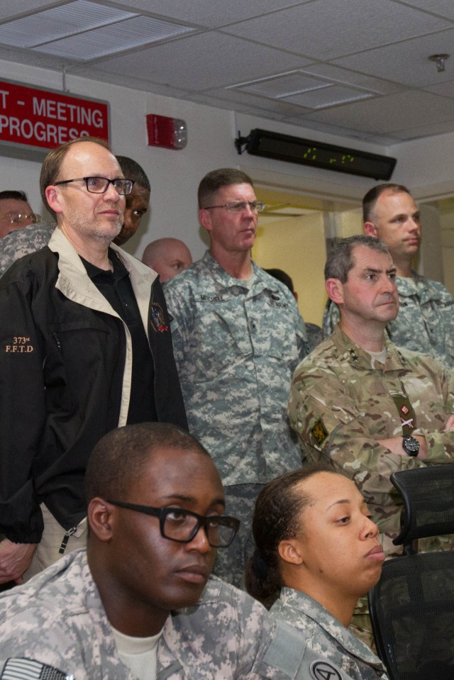 CENTCOM commander visits troops in Kuwait