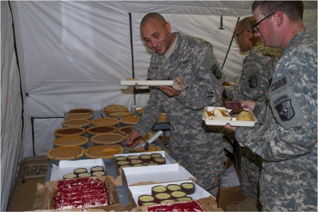 Joint Forces Command - United Assistance celebrates Thanksgiving in Liberia