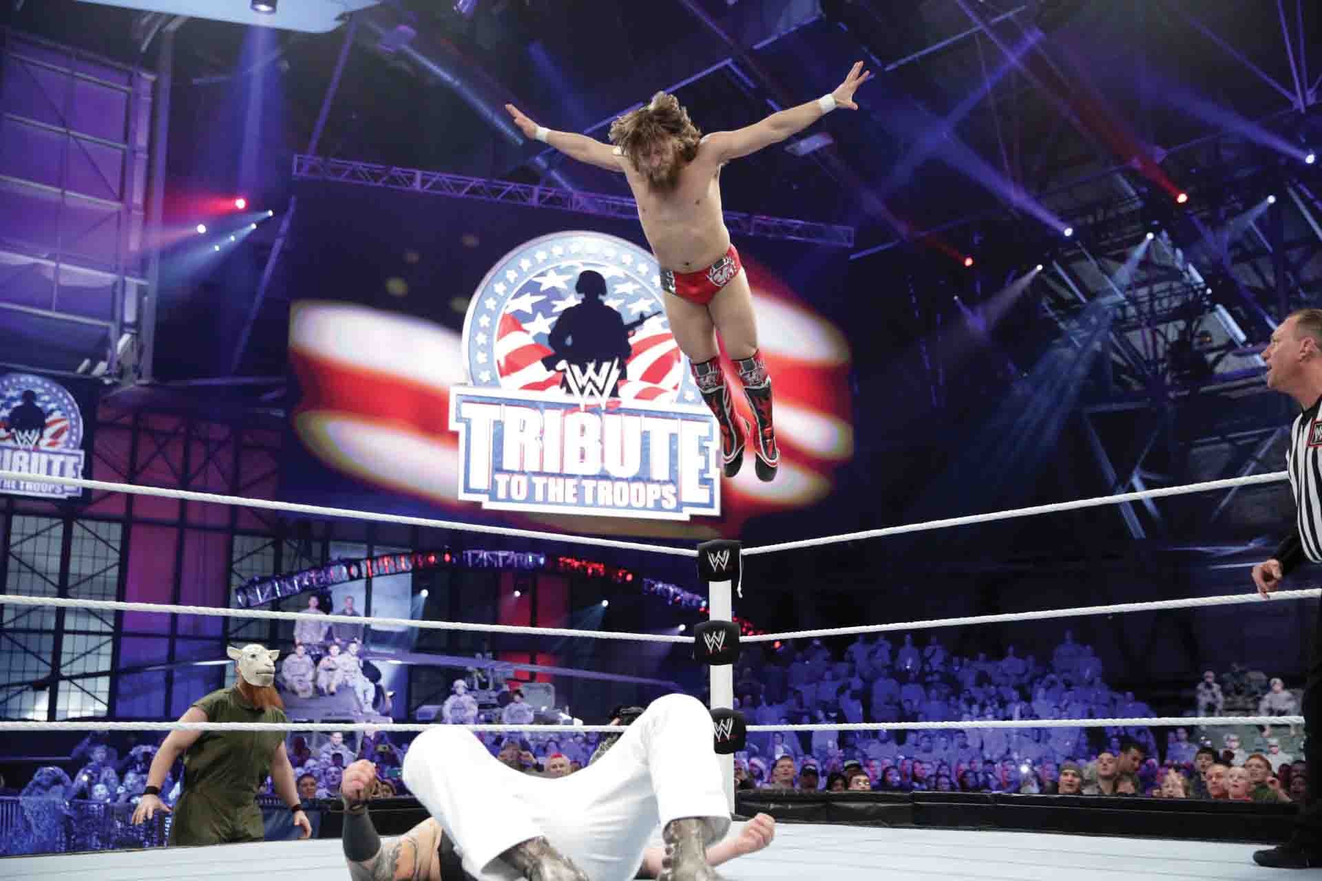 WWE ready to pay tribute 12th annual "Tribute to the Troops" to be