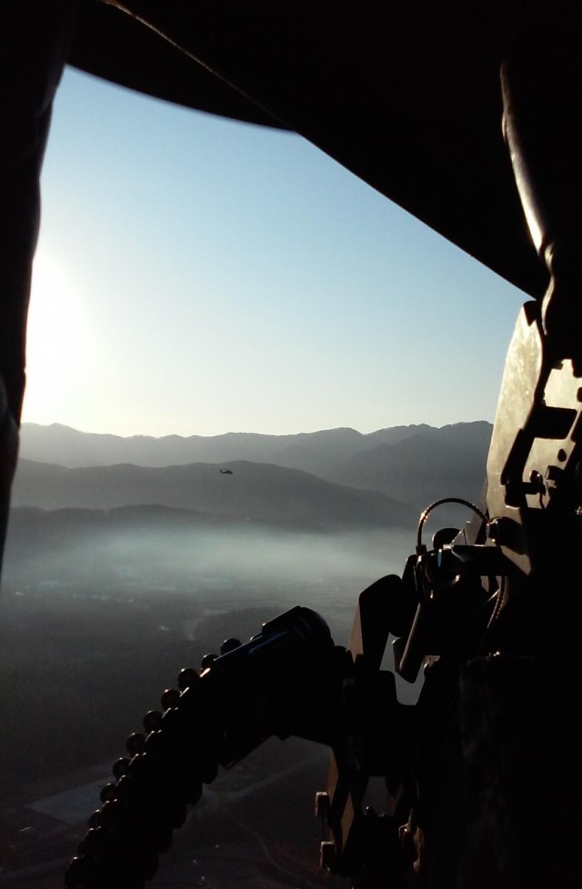 Cav trades in ground vehicles for air transport