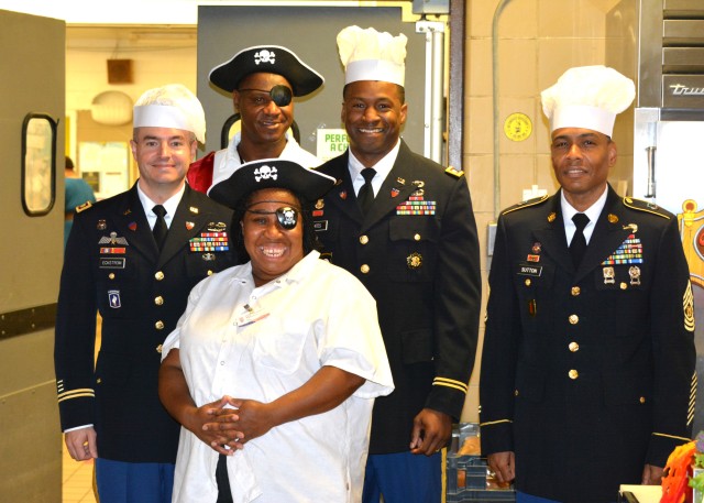 Soldiers celebrate Thanksgiving on Fort Jackson