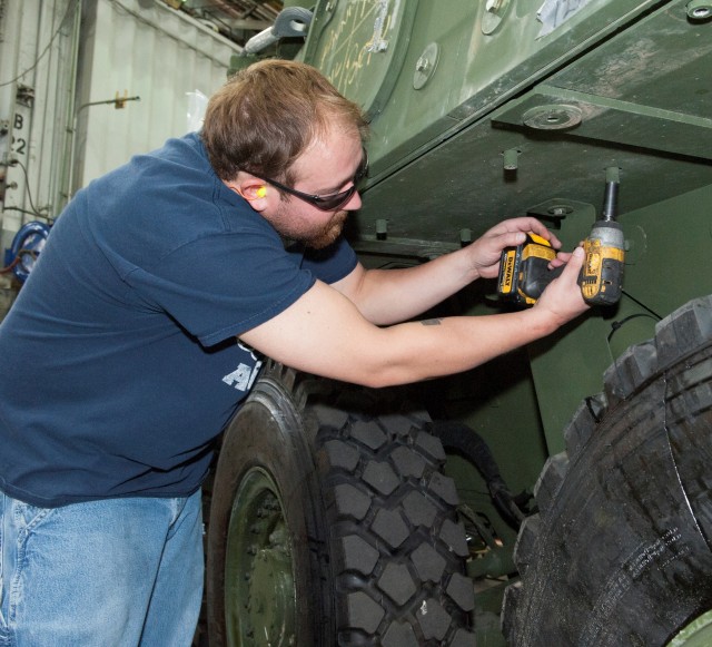 Upgrade and repair: Stryker Reset Branch brings vehicles back to spec