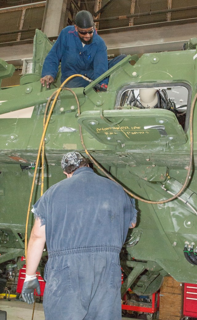 Upgrade and repair: Stryker Reset Branch brings vehicles back to spec
