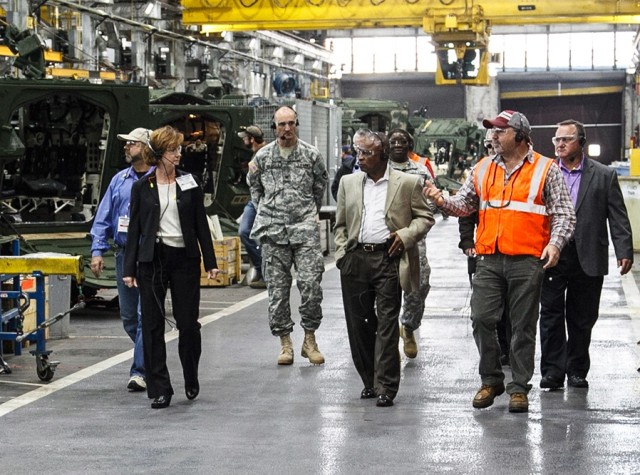 DoD Symposium attendees visit Anniston Army Depot