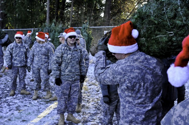 Holiday cheer for troops