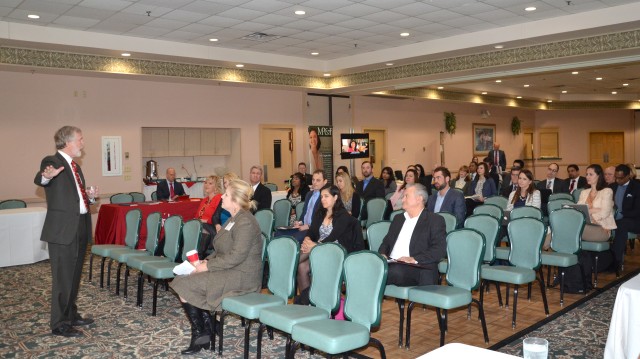 Advertising industry day draws large, small business competitors