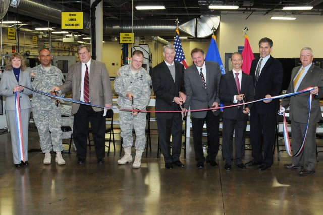Lake City ammo plants hosts ribbon cutting ceremony on refurbished facility