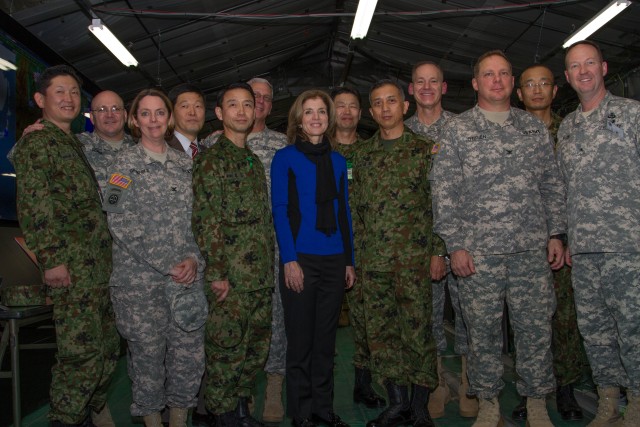 Ambassador visits U.S./Japan forces