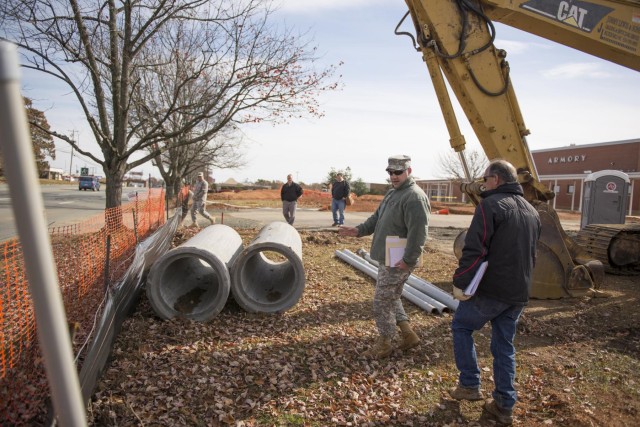 North Carolina Guard begins Capital Improvement Project at Burlington Readiness Center