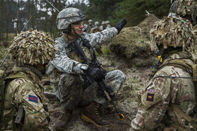 173rd Airborne joins Danish, British forces in Exercise White Sword ...