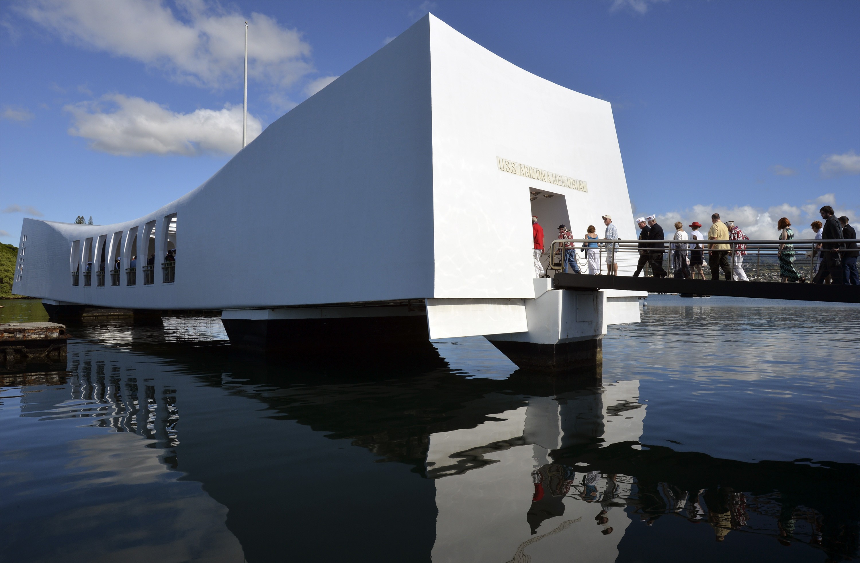 Services Come Together In A Joint Commemoration Ceremony For 73rd Anniversary Of Pearl Harbor 7172