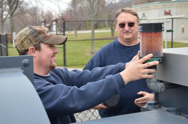 Lock staff's quick response save canoeist, dog