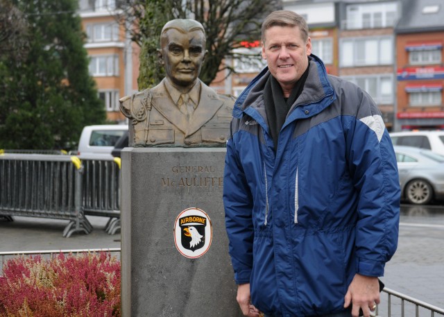 21st TSC senior leaders take staff ride to Bastogne