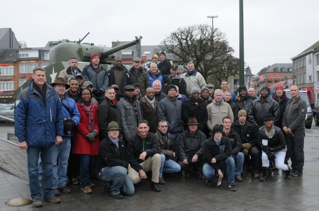 21st TSC senior leaders take staff ride to Bastogne