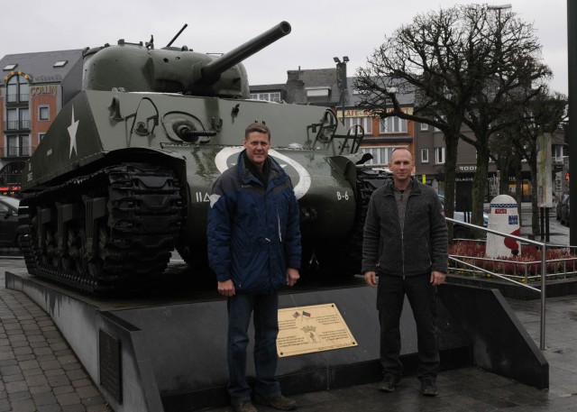 21st TSC senior leaders take staff ride to Bastogne