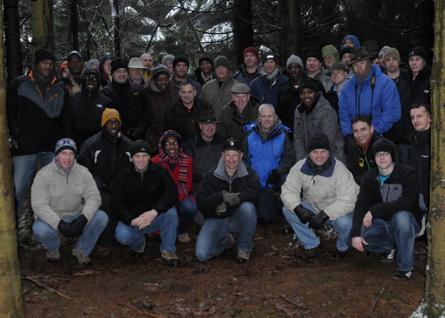 21st TSC senior leaders take staff ride to Bastogne