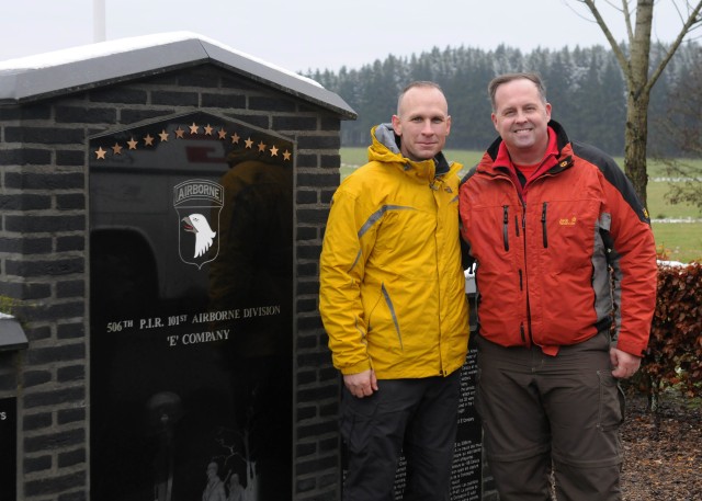 21st TSC senior leaders take staff ride to Bastogne