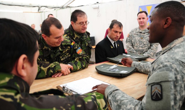 Romanian Chief of Host Nation Support Section visits MK
