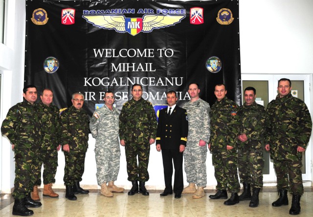 Romanian Chief of Host Nation Support Section visits MK