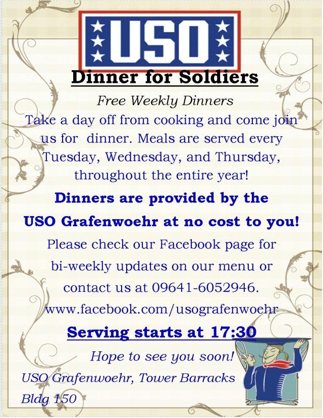 Dinner for Soldiers