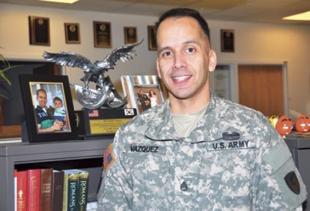 Chaplain assistant fulfills desire to serve