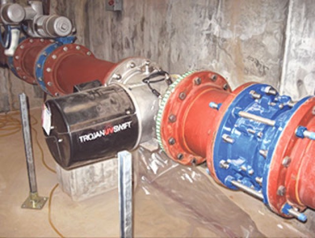 FLW first in DoD to use UV water purifying system