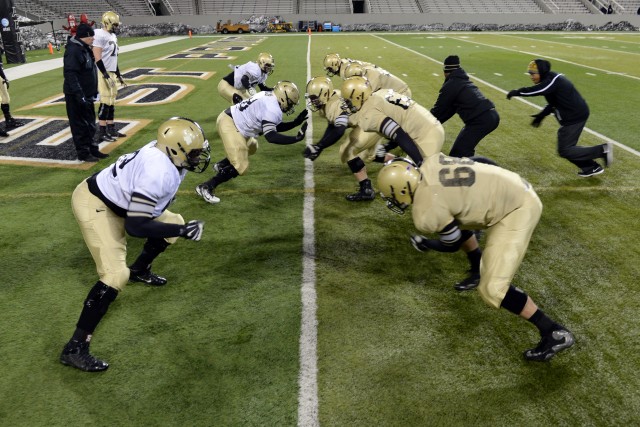 Black Knights practice