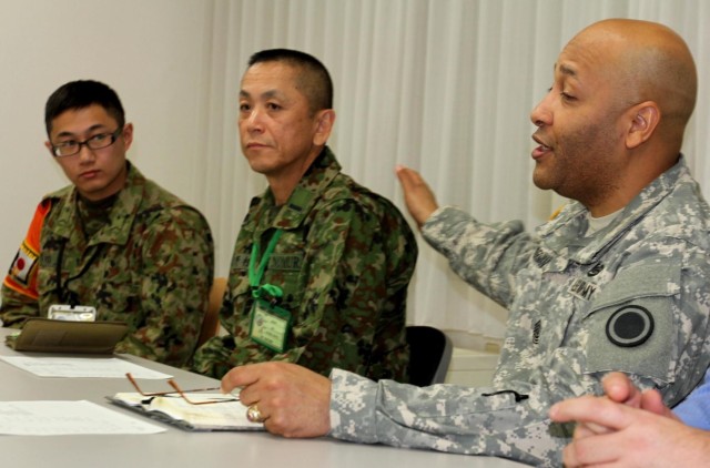 US Japanese sergeants major gather at YS 67