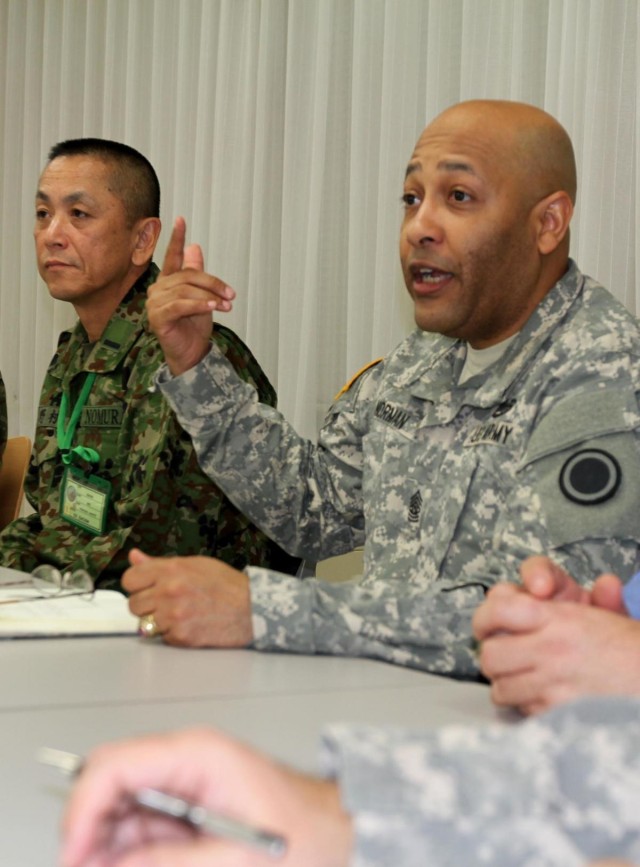 US, Japanese sergeants major gather at YS 67