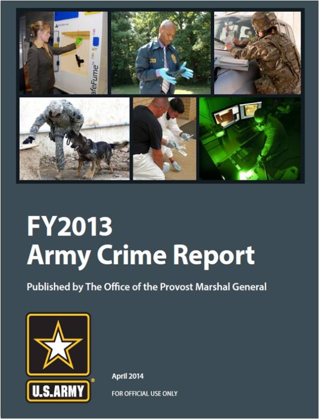 FY2013 Army Crime Report