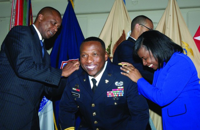 QM general receives first star
