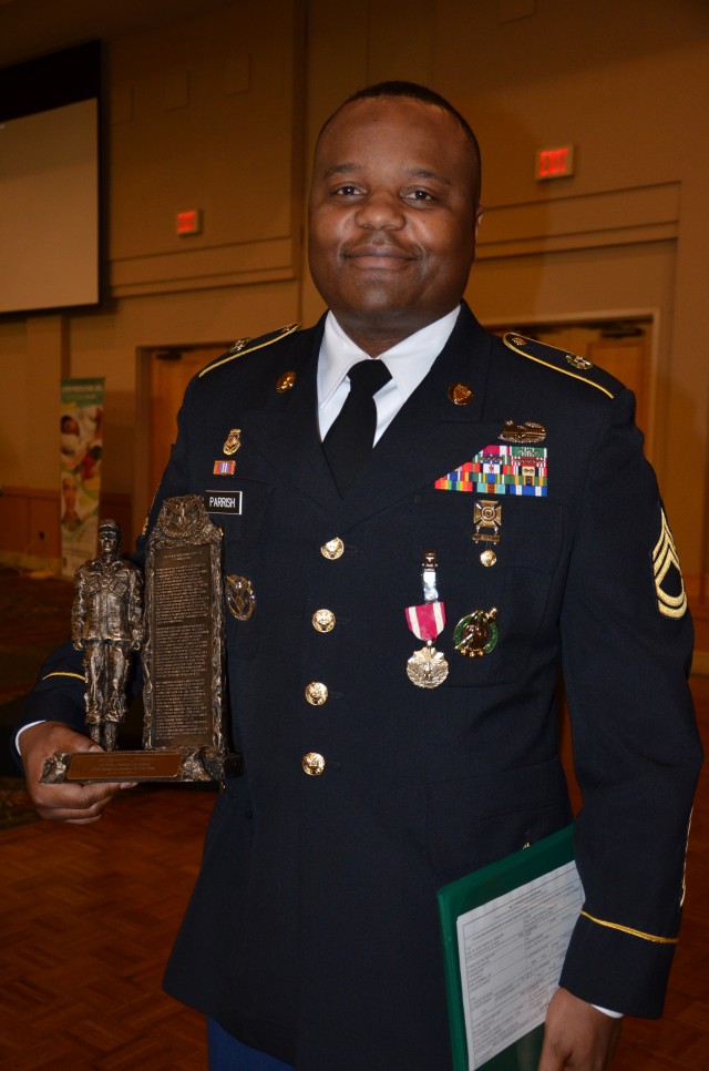Parrish named USA Medical Command Career Counselor of the Year