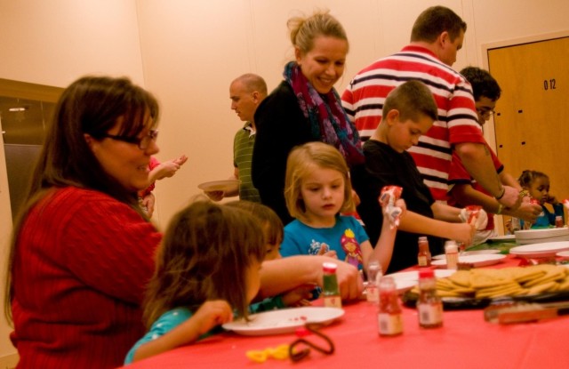 Holiday party boasts food, fun and exceptional family members