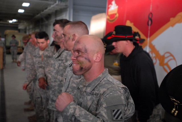 Mustang soldiers, spouses earn spurs