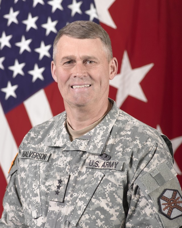Lt. Gen. David D. Halverson, commander, U.S. Army Installation Management Command, and assistant chief of staff for installation management