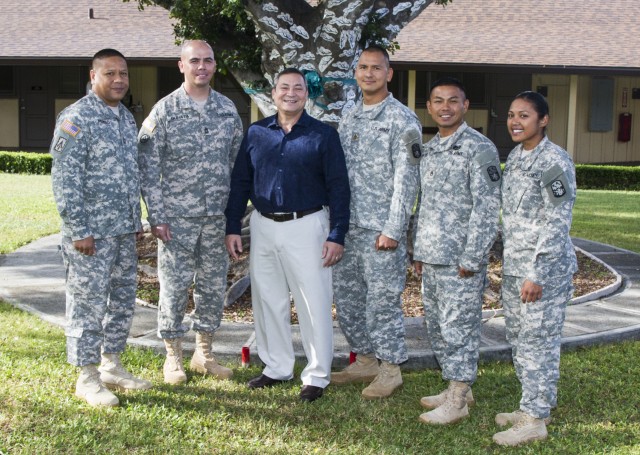 Guam Governor visits 94th AAMDC Soldiers