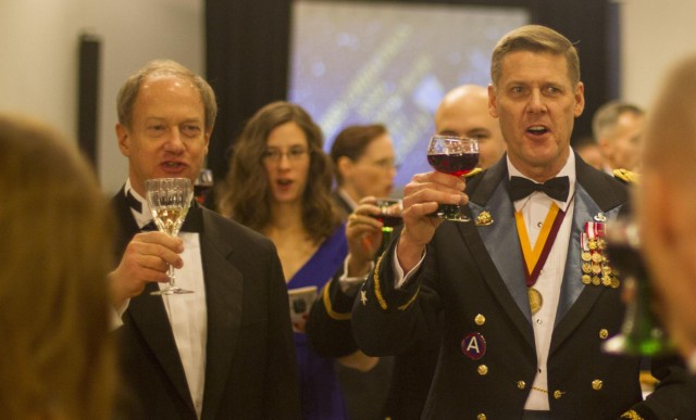 Ambassador joins 'Team 21' for seasonal celebration
