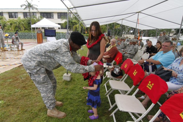 Pacific's only Army dive unit conducts underwater change of command