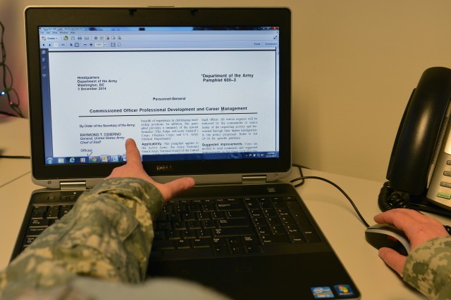 Army revises officer development pamphlet in world of '360-degree threats'