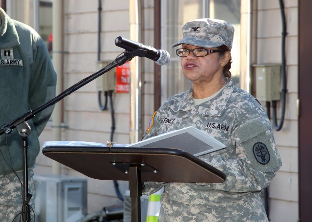 Colonel Thirsa Martinez's Opening Remarks