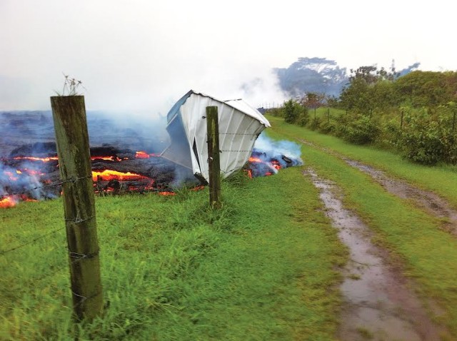 Disaster assistance for lava-flow victims considered