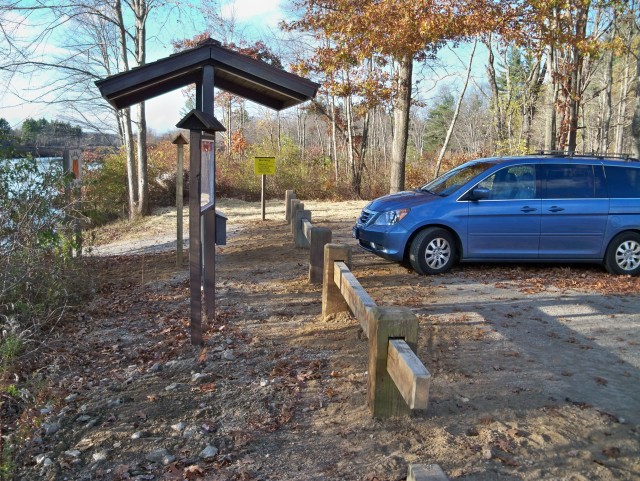 Boy Scout Completes River Trail Parking Lot Upgrades
