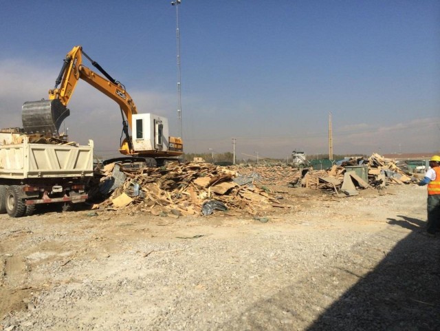 608th Construction Management Team retrograde Afghanistan